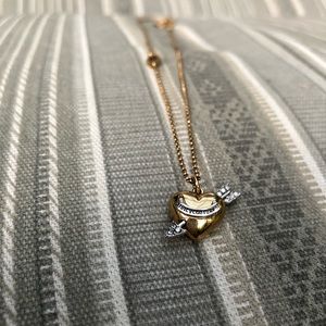 Juicy Couture Heart and Arrow Necklace